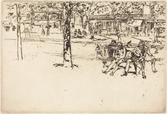 The Boulevard Poissonnière