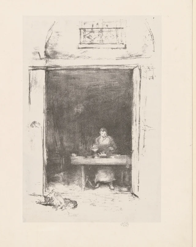 El herrero, passage du Dragon, James McNeill Whistler