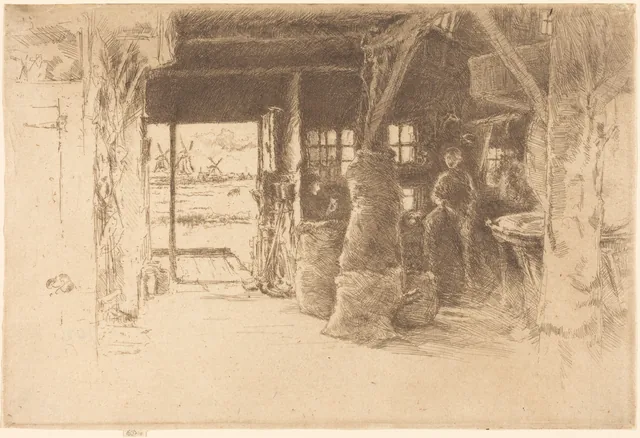 El molino, James McNeill Whistler