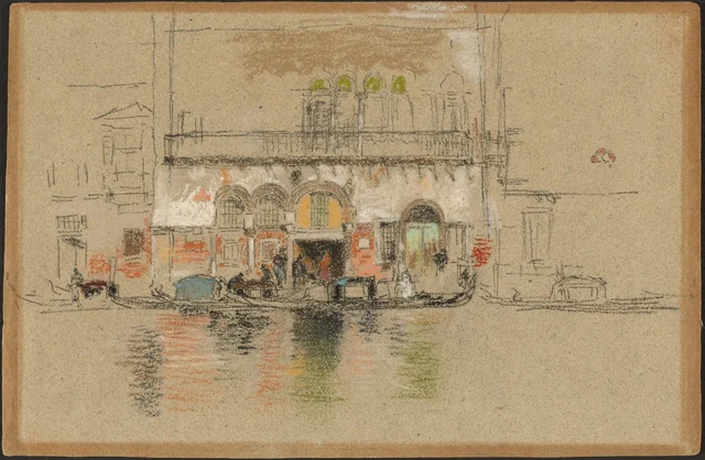 The Palace; white and pink, James McNeill Whistler