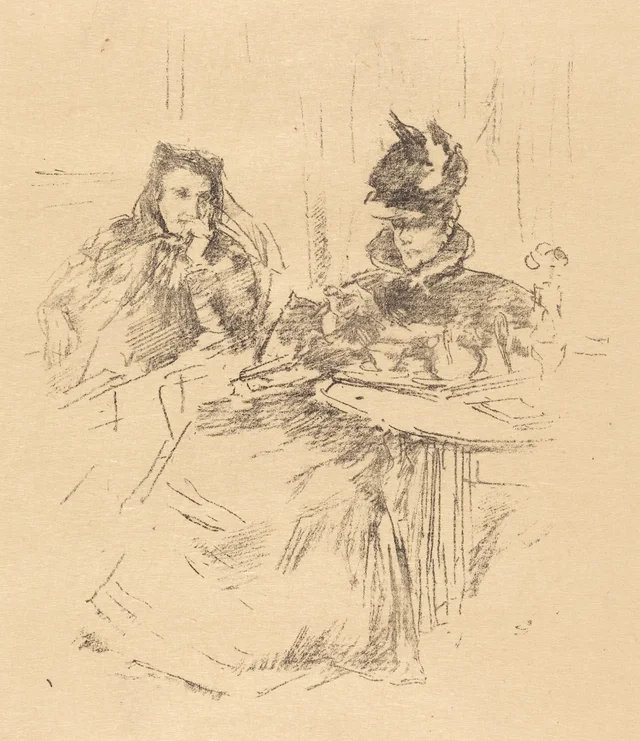 Afternoon Tea, James McNeill Whistler