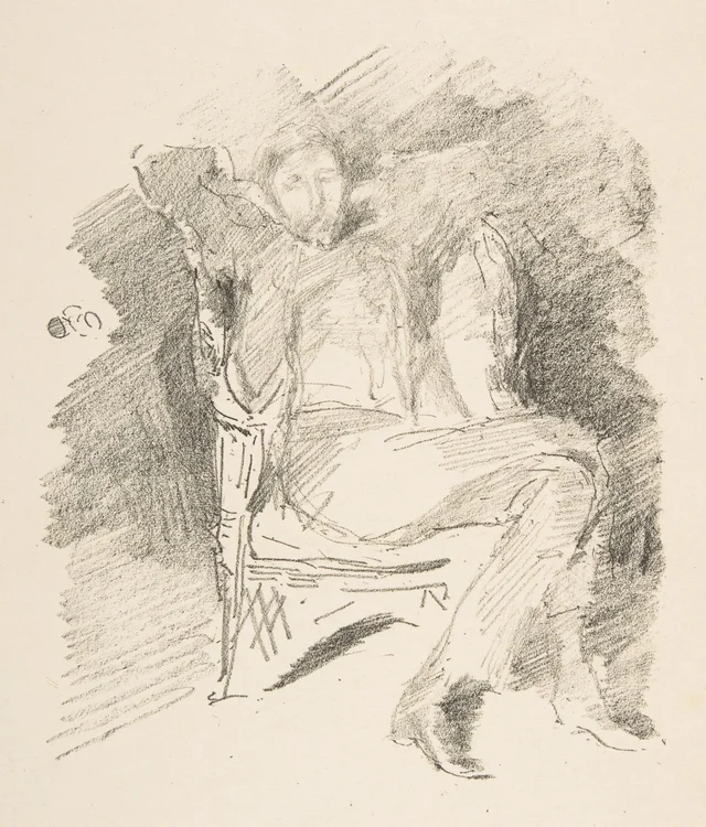 Firelight - Joseph Pennell, No. 1, James McNeill Whistler