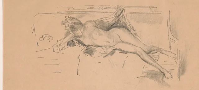 Nude Model, Reclining