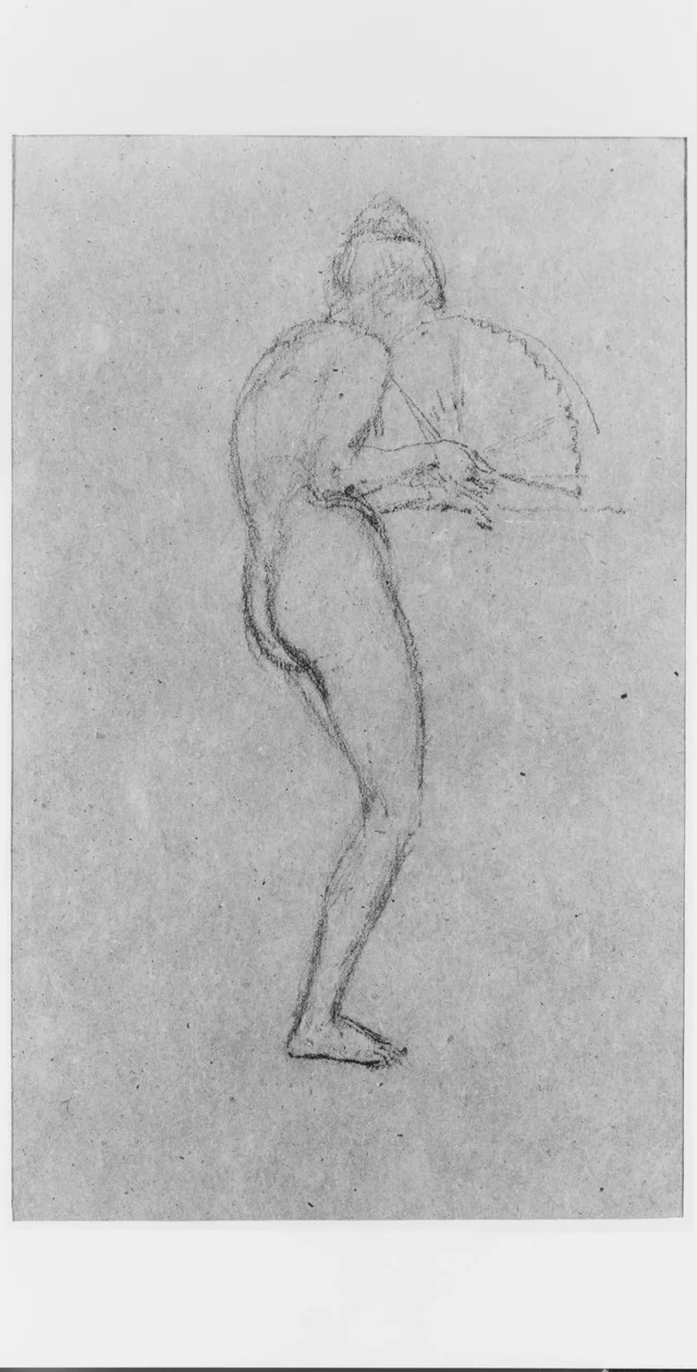 Female Nude with a Fan