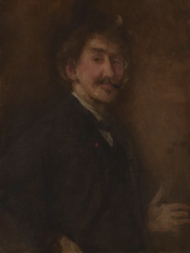 Gold and Brown: Self-Portrait, James McNeill Whistler