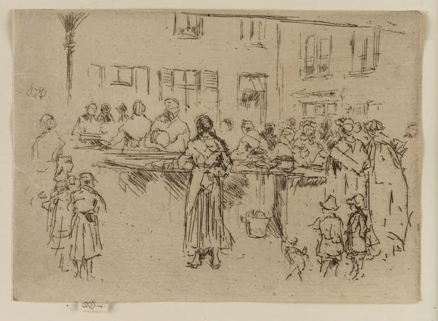 Fish Women, Ostend, James McNeill Whistler