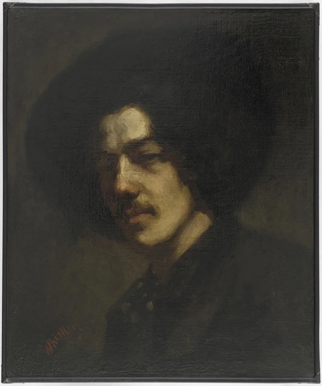 Portrait of Whistler with a Hat