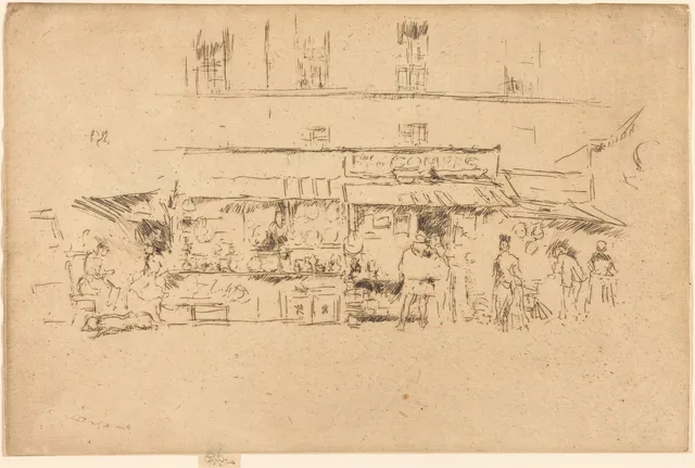 Quai de Montebello, James McNeill Whistler