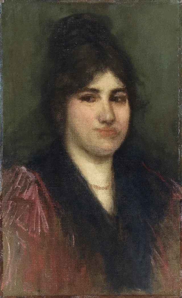 Rose et or: La Napolitaine, James McNeill Whistler