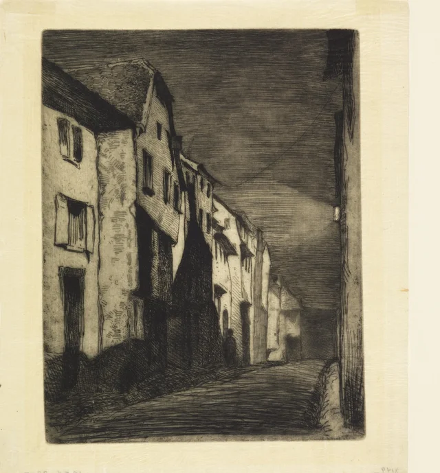 Calle de Saverne, James McNeill Whistler
