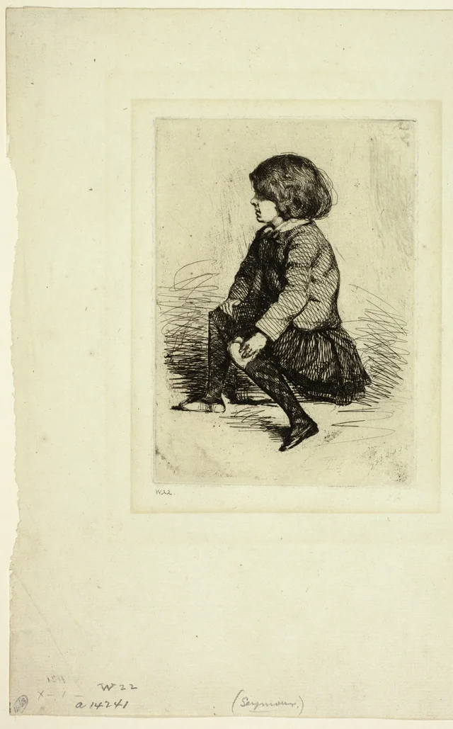 Seymour Haden, Jr, Seated
