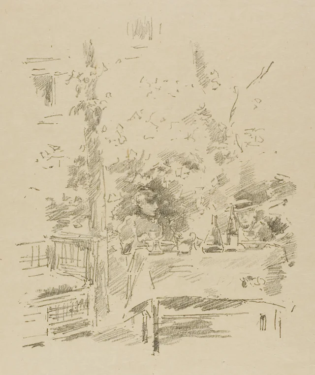 Tête-à-tête in the garden