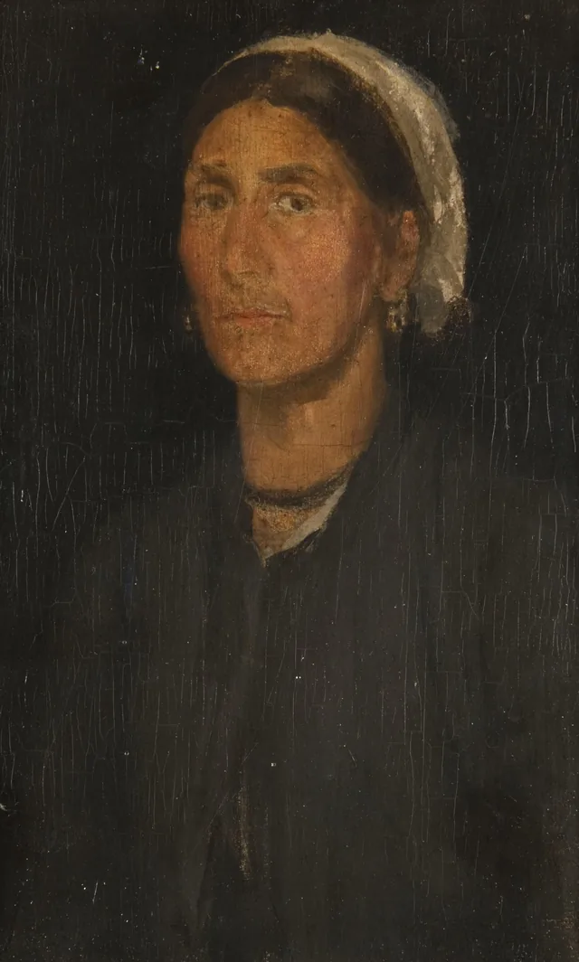 Cabeza de campesina, James McNeill Whistler