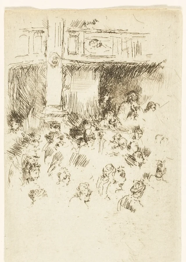 Teatro, Loches, James McNeill Whistler