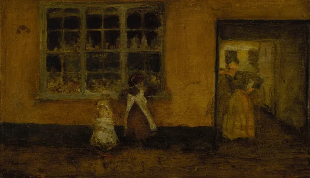 Una tienda de Chelsea, James McNeill Whistler