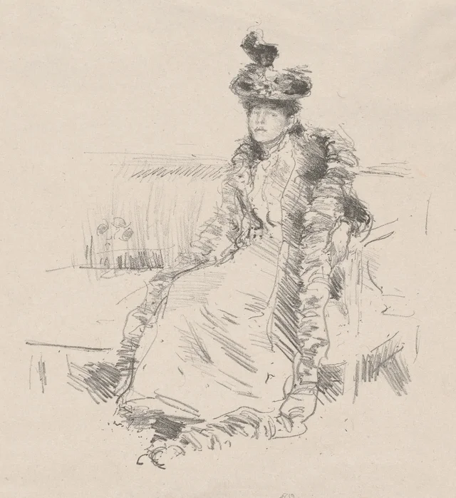 A Lady Seated