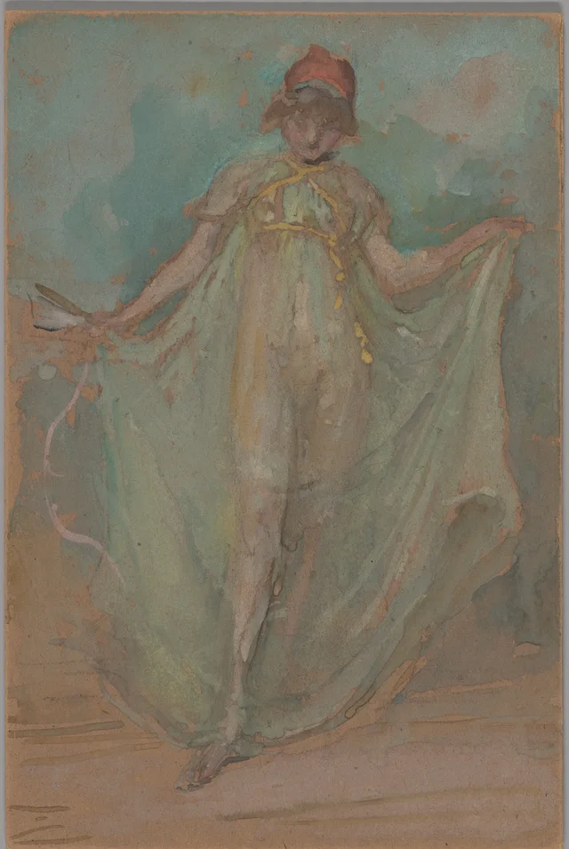 Green and Blue: The Dancer