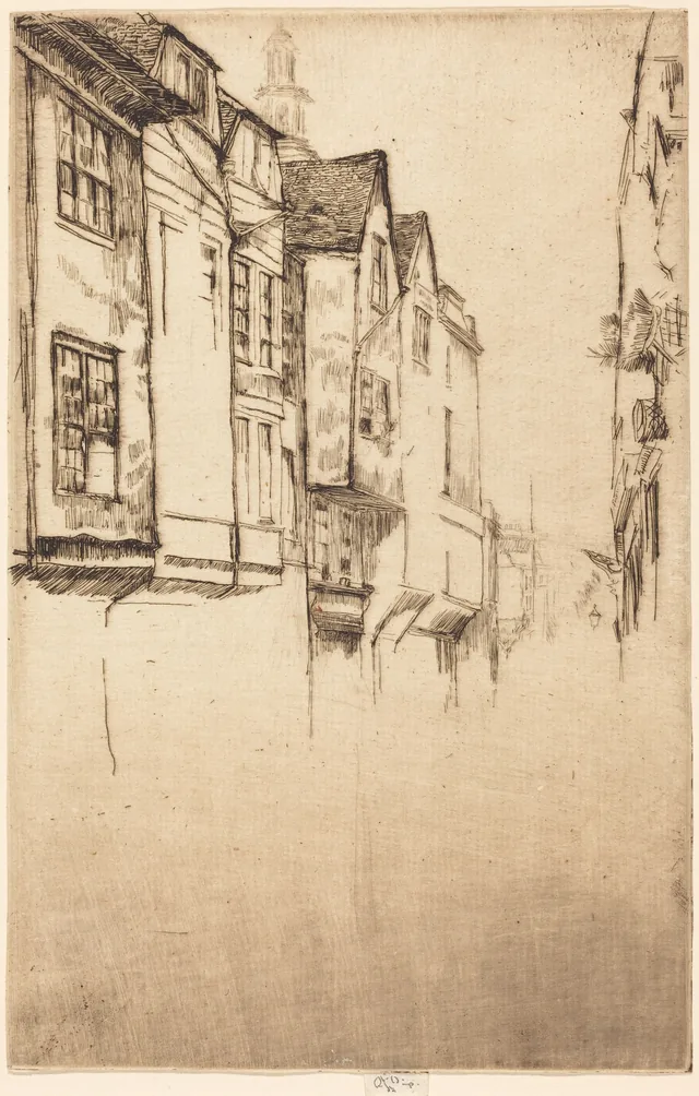Wych Street, James McNeill Whistler