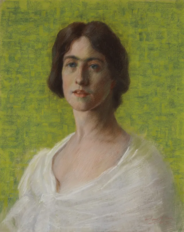 Retrato da mulher do artista, James Nairn