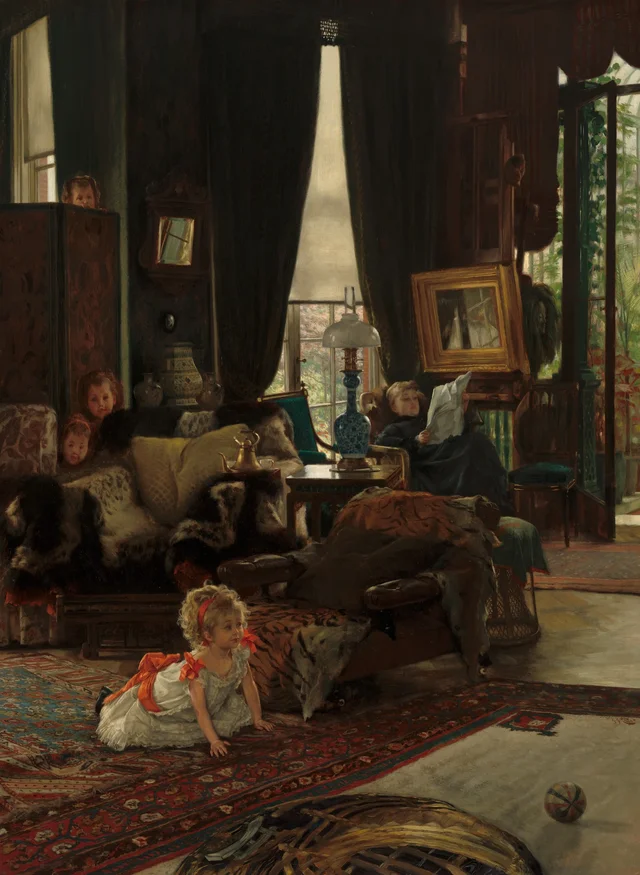 El escondite, James Tissot