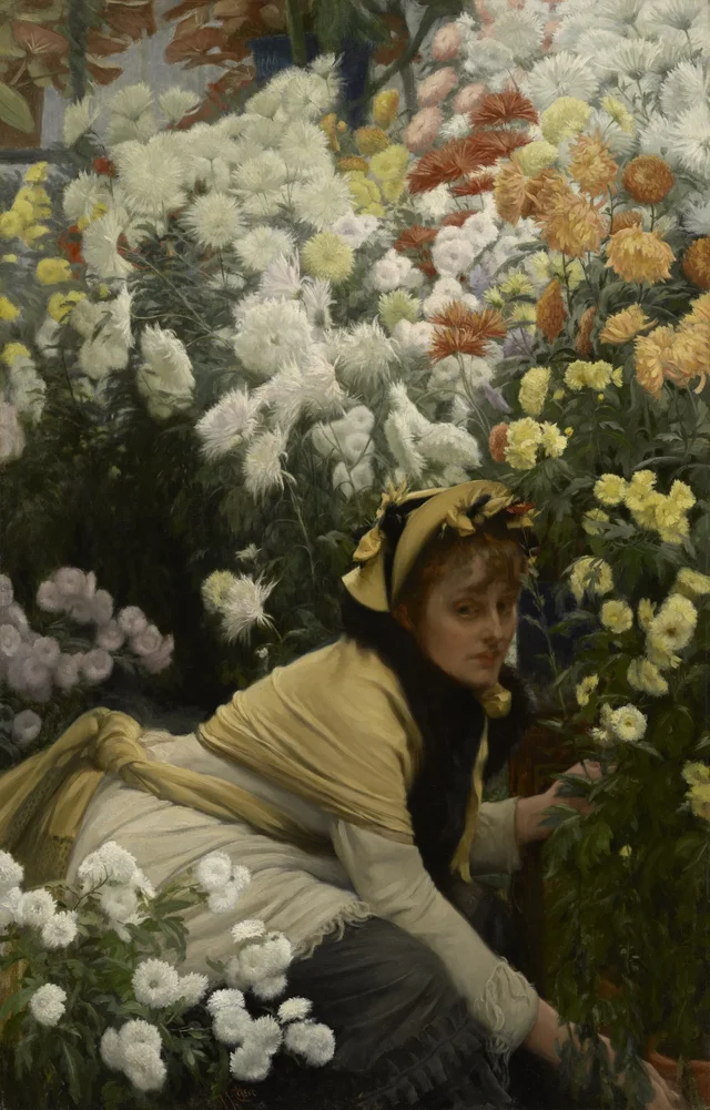 Chrysanthemums, James Tissot
