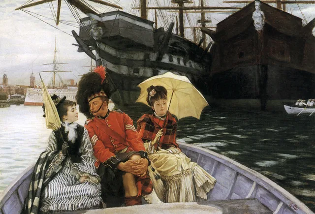 Portsmouth Dockyard, James Tissot