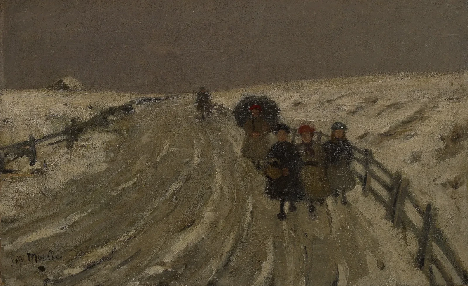 A volta da escola, James Wilson Morrice