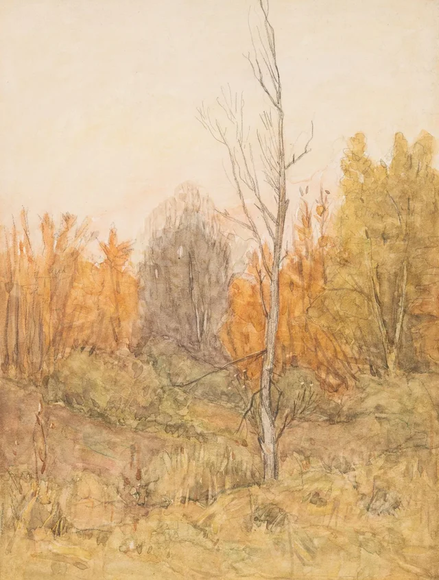 Arboleda en otoño, James Wilson Morrice