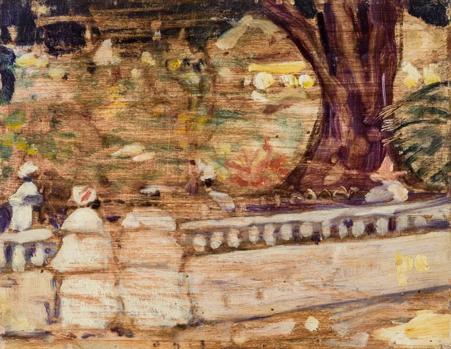 El jardín, James Wilson Morrice
