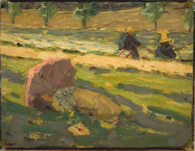 Pescadores de domingo, James Wilson Morrice