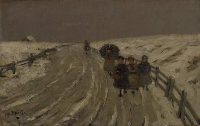 A volta da escola, James Wilson Morrice
