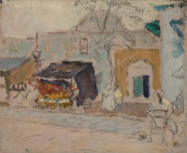 Street Scene in Tunis, James Wilson Morrice