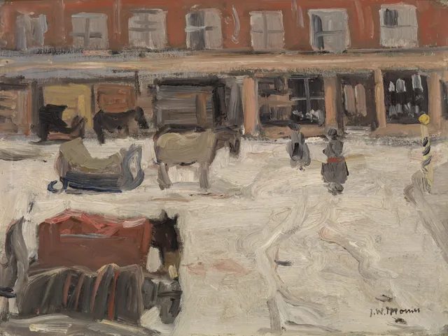Cena de neve, James Wilson Morrice