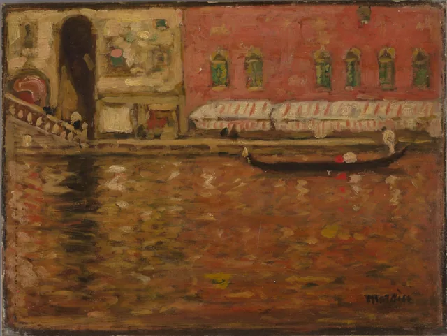 No Grande Canal, Veneza, James Wilson Morrice