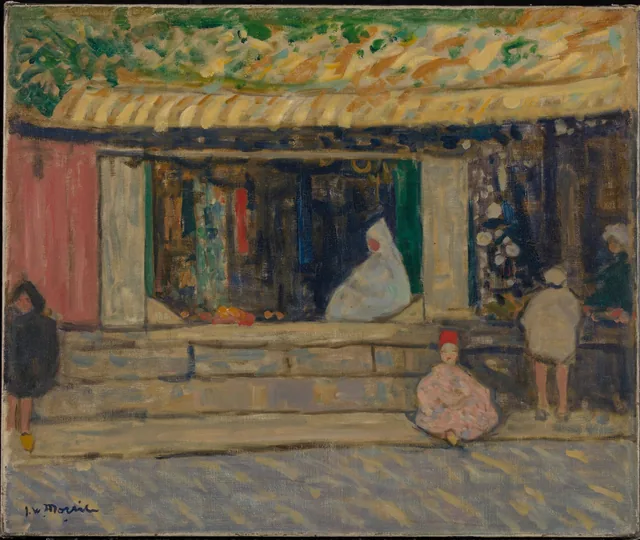 Tânger, loja, James Wilson Morrice