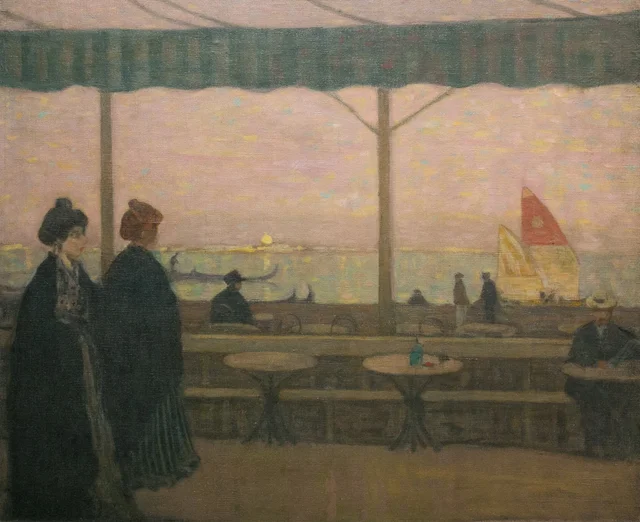 Venecia, vista sobre la laguna, James Wilson Morrice