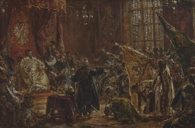 The Shuysky Tsars at the Seym of Warsaw