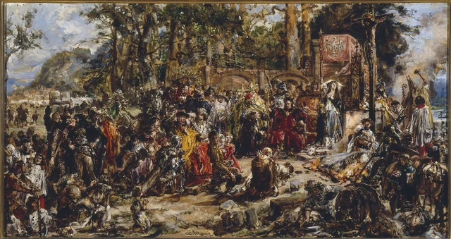 The Baptism of Lithuania. AD 1387