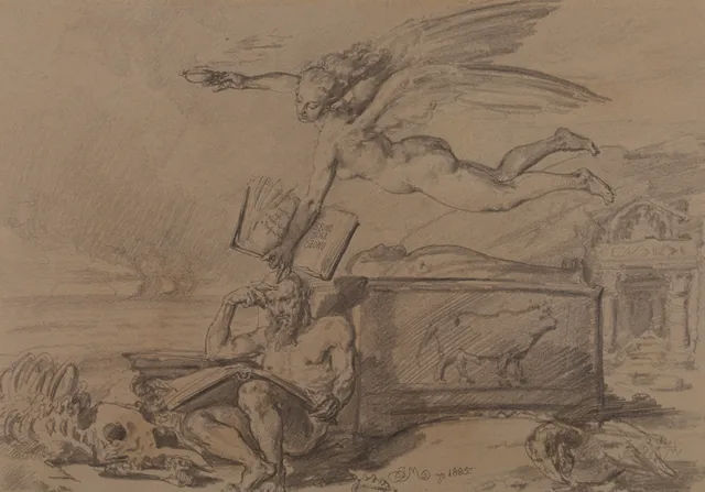 History of Human Civilisation – Human Genius Receives the Book of Revelation from an Angel (Image 3)