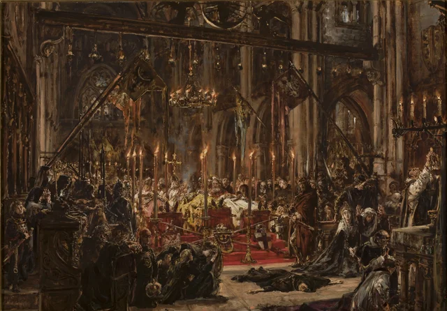 La derrota de Legnica. Renacimiento, año 1241, Jan Matejko
