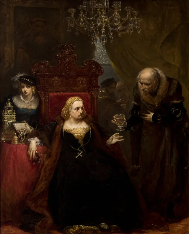 Poisoning of Queen Bona, Jan Matejko