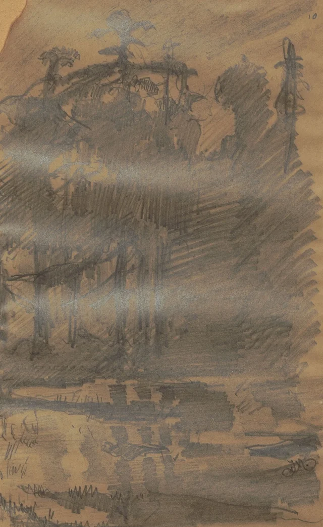Landscape (for "Kościuszko at Racławice"?)