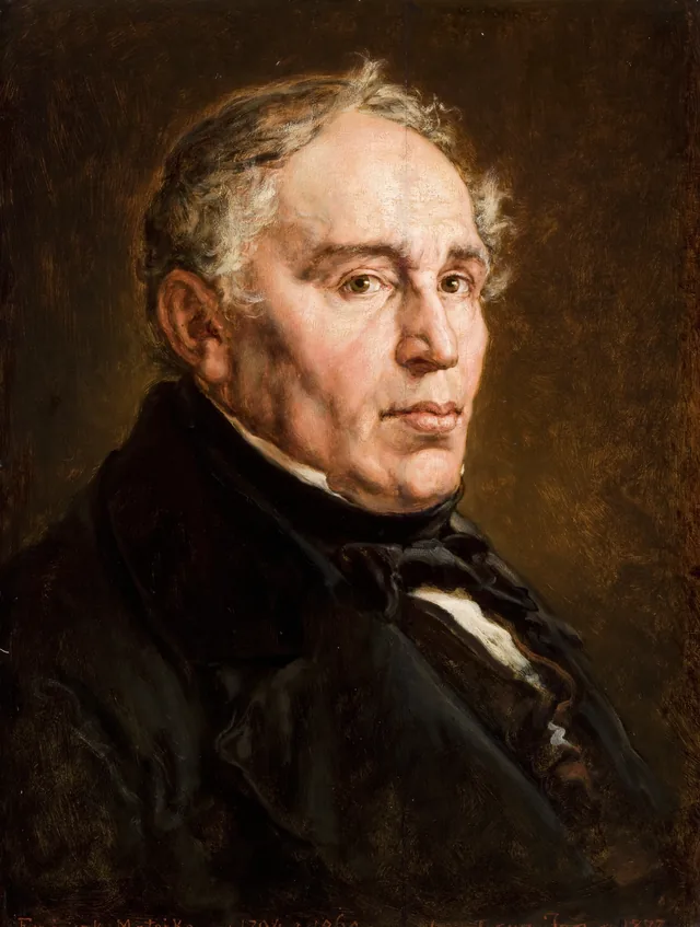 Portrait of Franciszek Matejko, Artist's Father