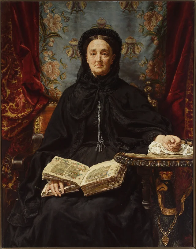 Portrait of Katarzyna Potocka née Branicka (1825–1907), wife of Adam