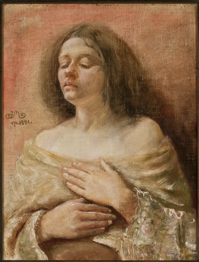 Portrait study of a woman