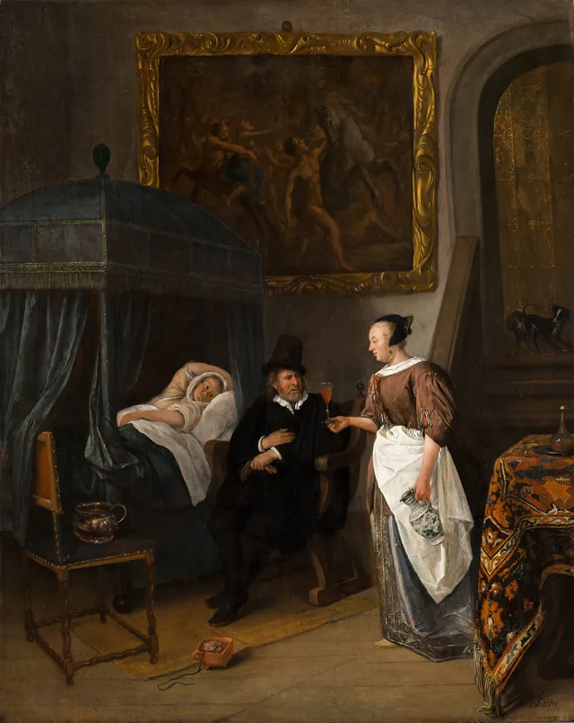 The Doctor's Visit, Jan Steen