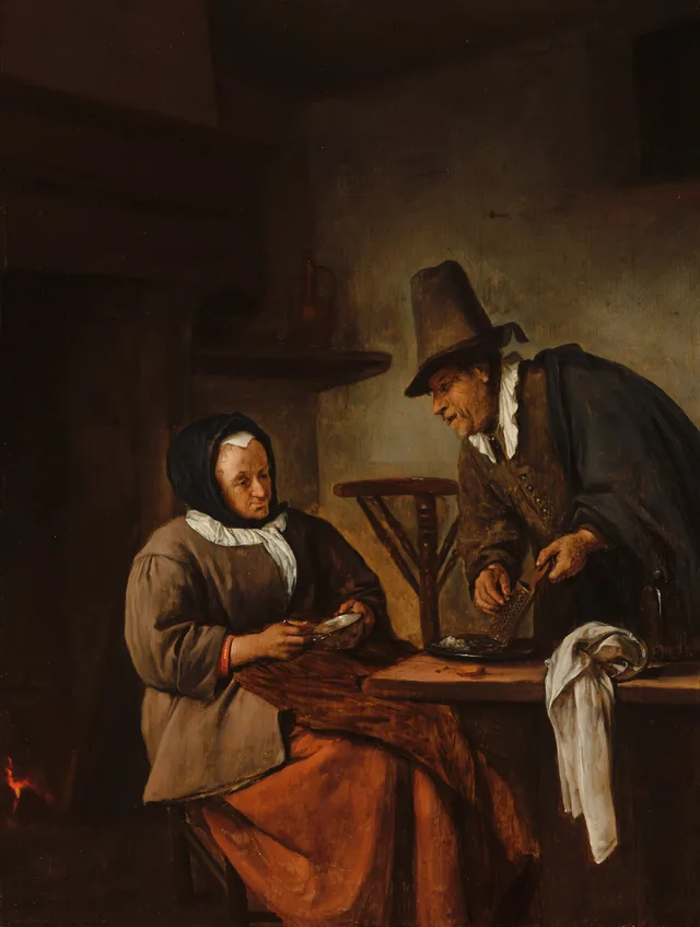 The Caudle Makers, Jan Steen