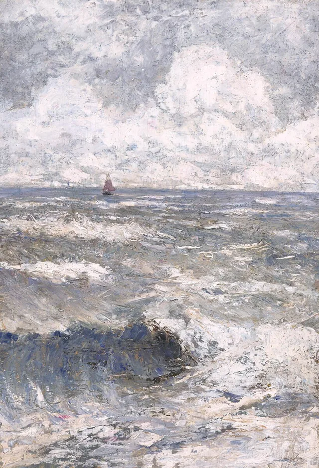Mer (brisants de la mer du Nord), Jan Toorop