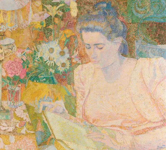 Portrait de Marie Jeannette de Lange, Jan Toorop