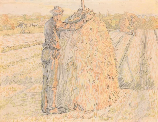 Cosecha de guisantes («Cosecha de judías»)